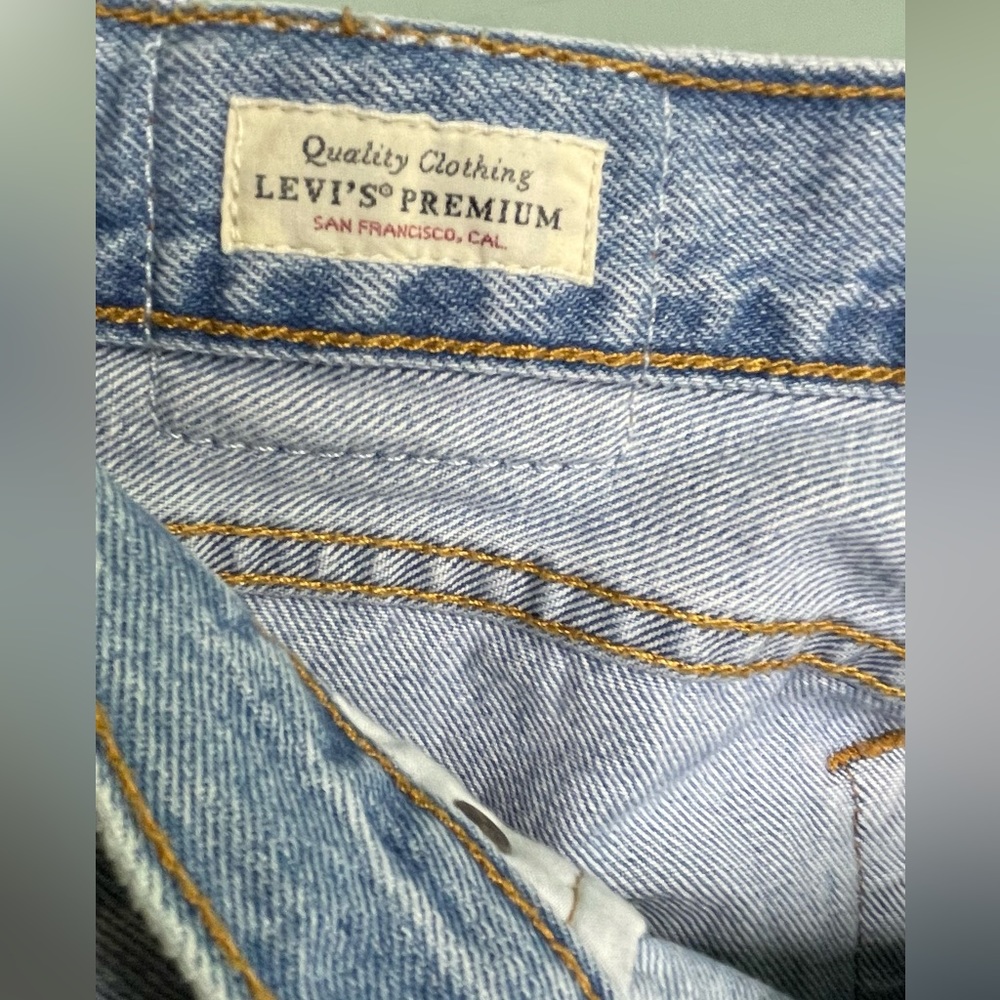 Levis Jeans Skirt Size W29 - Picture 5 of 8